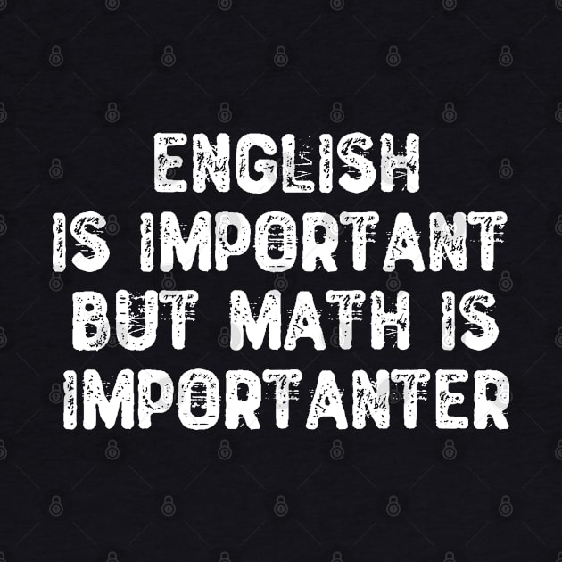 English Is Important But Math Is Importanter by Yyoussef101